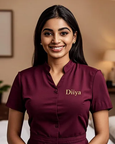 Photo of Divya, 22 year old massage therapist specializing in Nuru/Erotic Massage at NuruNest Jubilee Hills