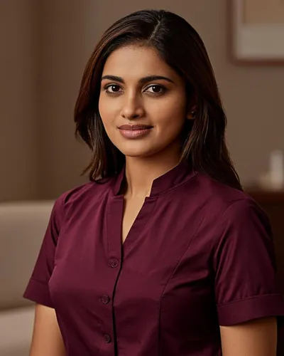 Photo of Kavya, 26 year old massage therapist specializing in B2B/Full Body at NuruNest Kukatpally