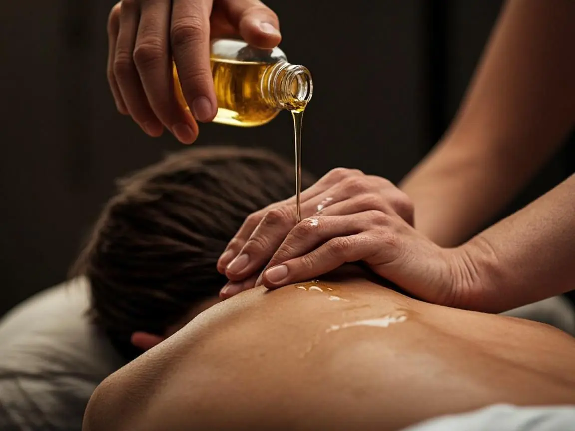 Professional Massage Parlour session at NuruNest Hyderabad