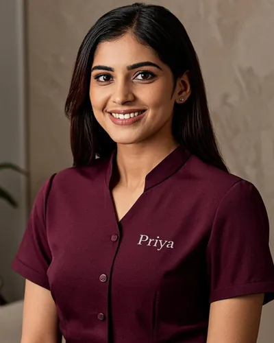 Photo of Priya, 24 year old massage therapist specializing in Full Body Massage at NuruNest Madhapur